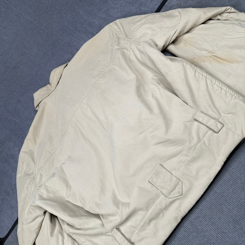 Issey Miyake Vintage Double Breasted Shawl Collar Padded Jacket Tan Beige RARE - Picture 13 of 15